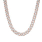 15mm Heavy Iced Cuban Link Chain – VVS Moissanite Necklace