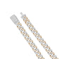 15mm Heavy Iced Cuban Link Chain – VVS Moissanite Necklace