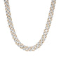 15mm Heavy Iced Cuban Link Chain – VVS Moissanite Necklace