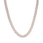 Shine Cuban Necklace  Iced Out with Moissanite Stones
